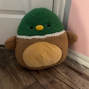 Squishmallows Green and Brown Stuffed Animal